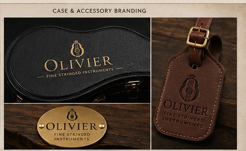 Olivier case and accessory branding concepts